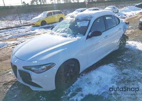 2021 Alfa Romeo Giulia Ti Awd from USA, damaged, VIN ZARFANBNXM7648087